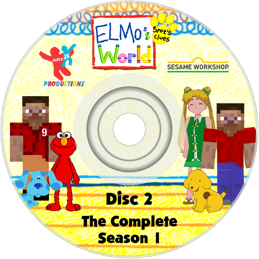 Elmo World Spots Clues Complete Season 1 Disc 2 by nbtitanic on DeviantArt