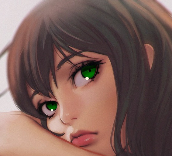 Black gloves digital art anime girl wallpaper by Black gloves digital art anime girl wallpaper by