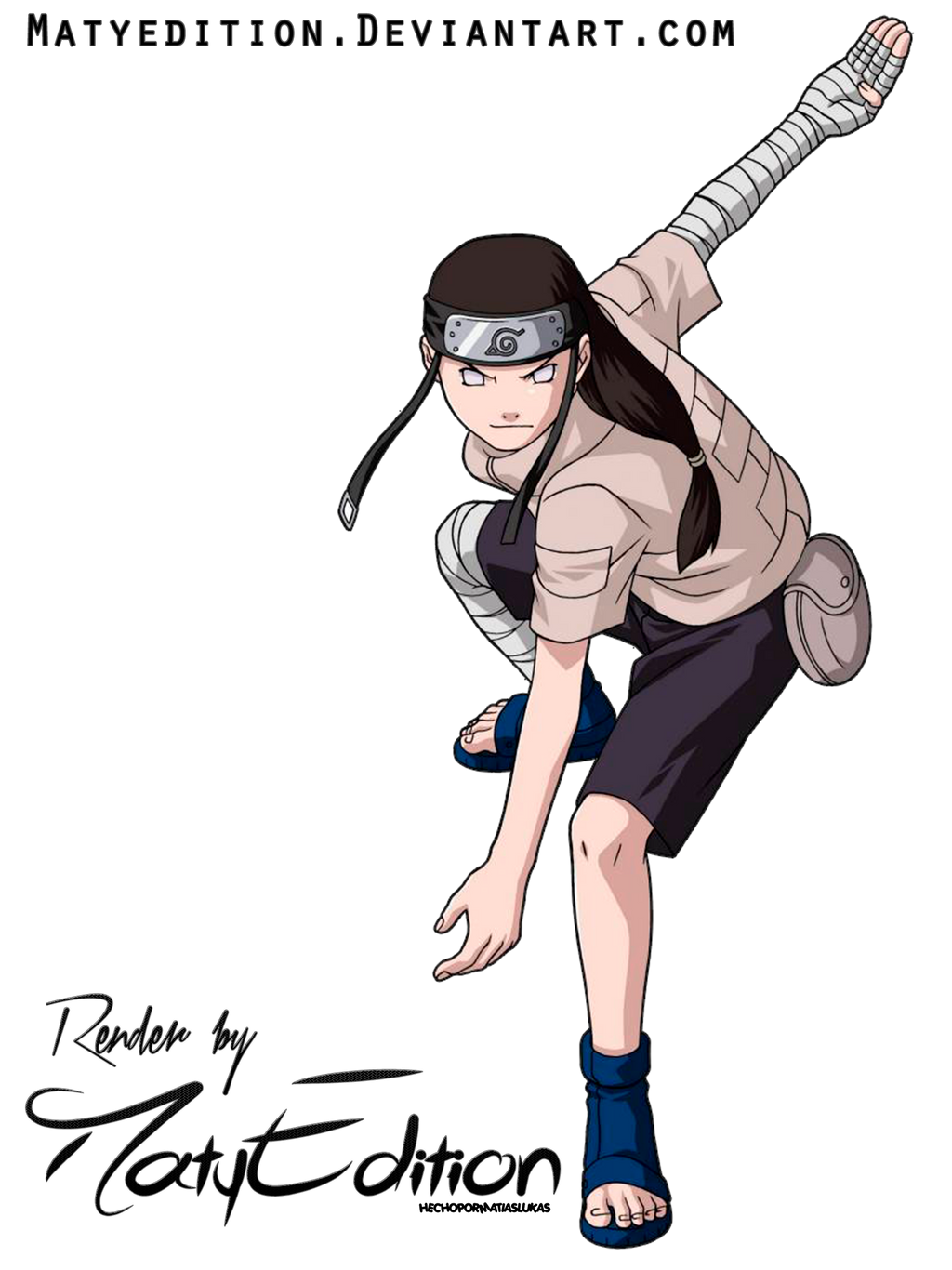 Render Neji by Matyedition on DeviantArt