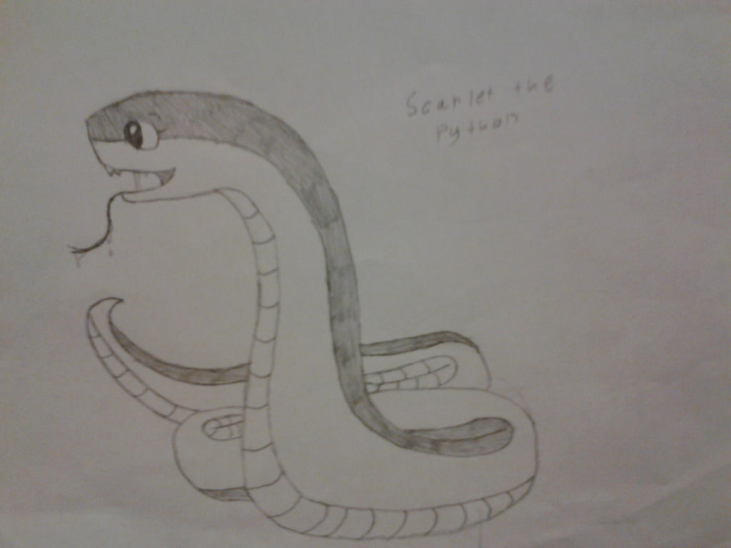 Scarlet the Python by yveltalsman09 on DeviantArt