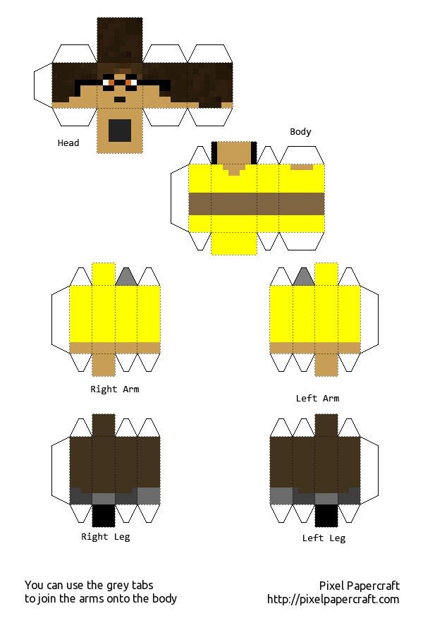 papercraft  Minecraft Skins