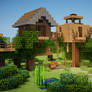 Minecraft Treehouse