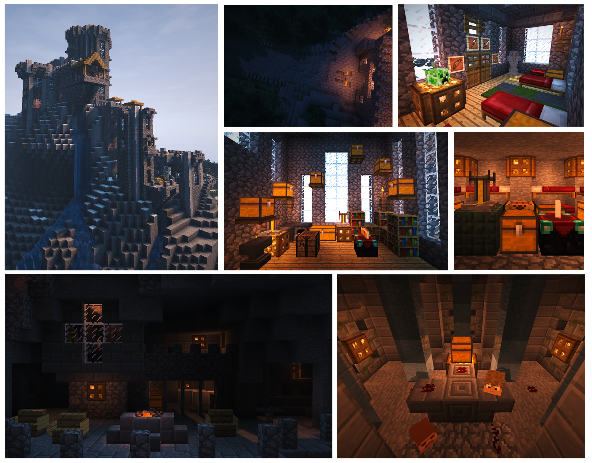 Minecraft - Nether Castle by Ludolik on DeviantArt