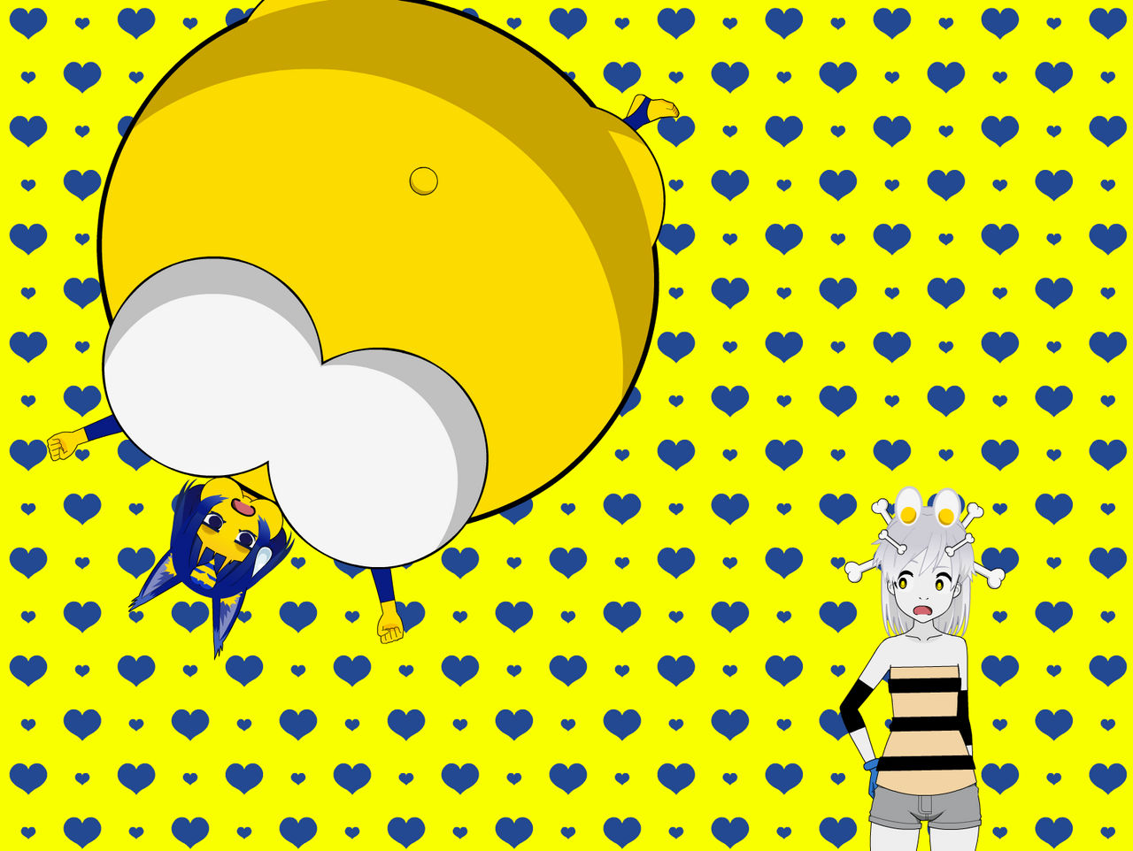 Funny Inflated Cat (but in Kisekae) by Dr-Dry-Bones on DeviantArt