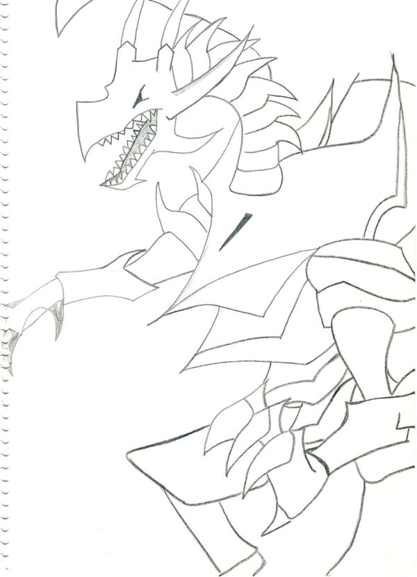red eyes black dragon by chazz-lover on DeviantArt