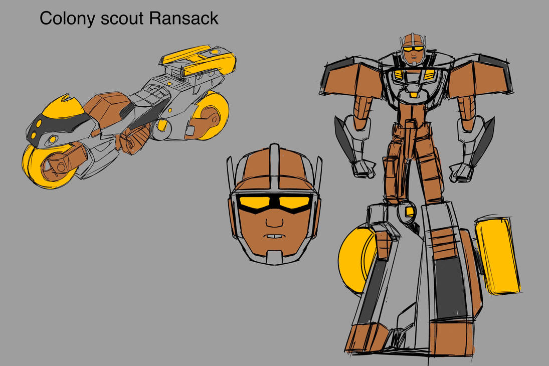 Transformers: New Frontier. Ransack by ViktorWilfong on DeviantArt