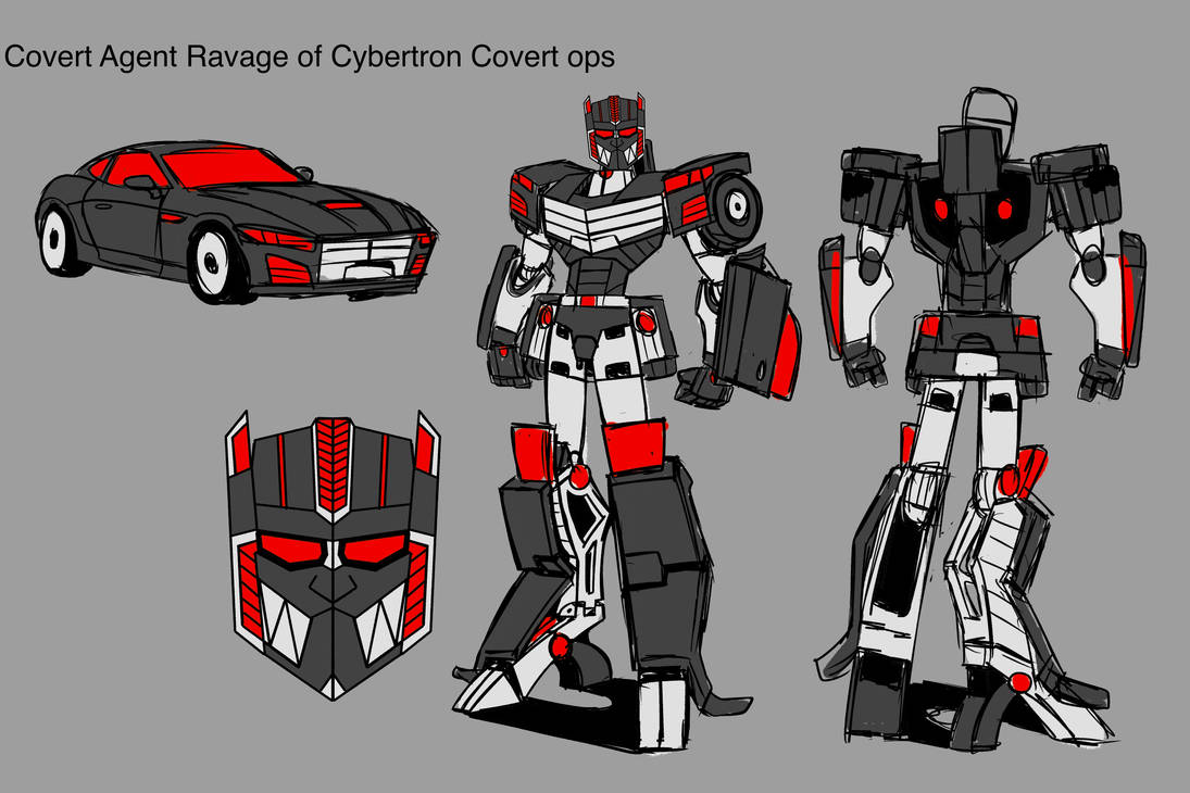 Transformers: New Frontier. Ravage by ViktorWilfong on DeviantArt