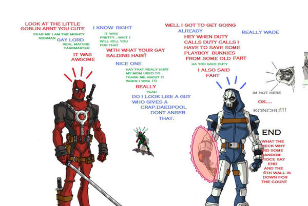 Taskmaster+Deadpool by DEADPOOLisAWSOME on DeviantArt