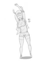 Lucoa's Morning Stretch