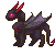 Pixel Icon- Black Dragon (Free Use)