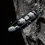 Bonestell Von Braun Colliers circumlunar ship