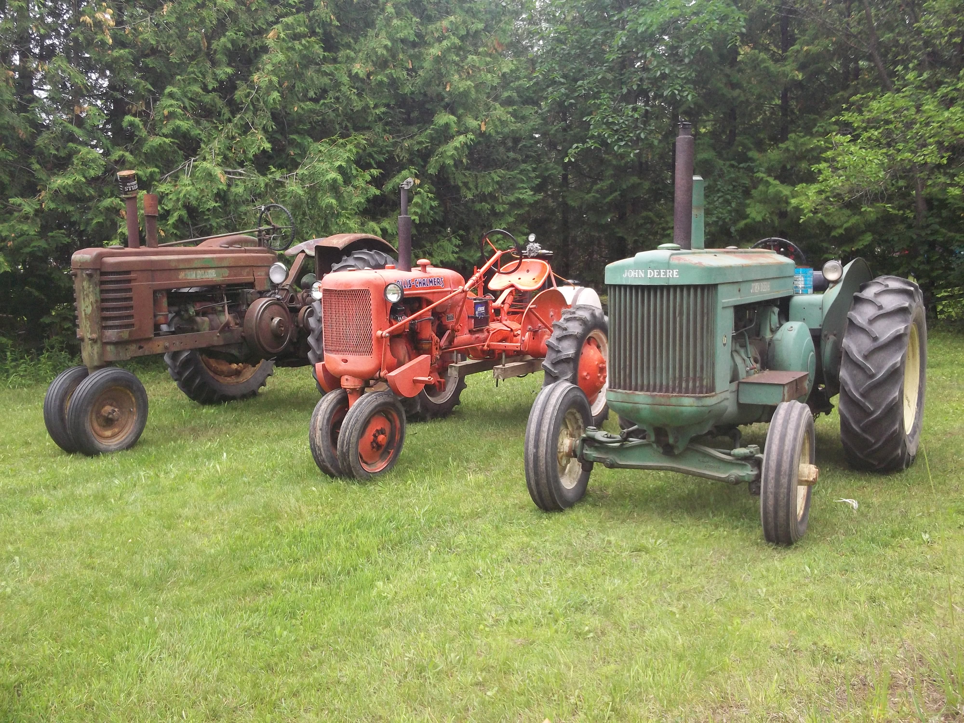 The orchard trio