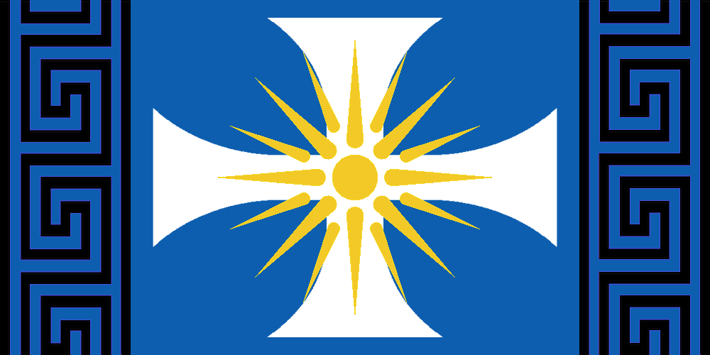 Greek Empire Flag v2