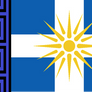 Greek Empire Flag v5