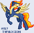 Ponified Typhlosion