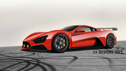 Zenvo ST1 GT Race Bonus Orange