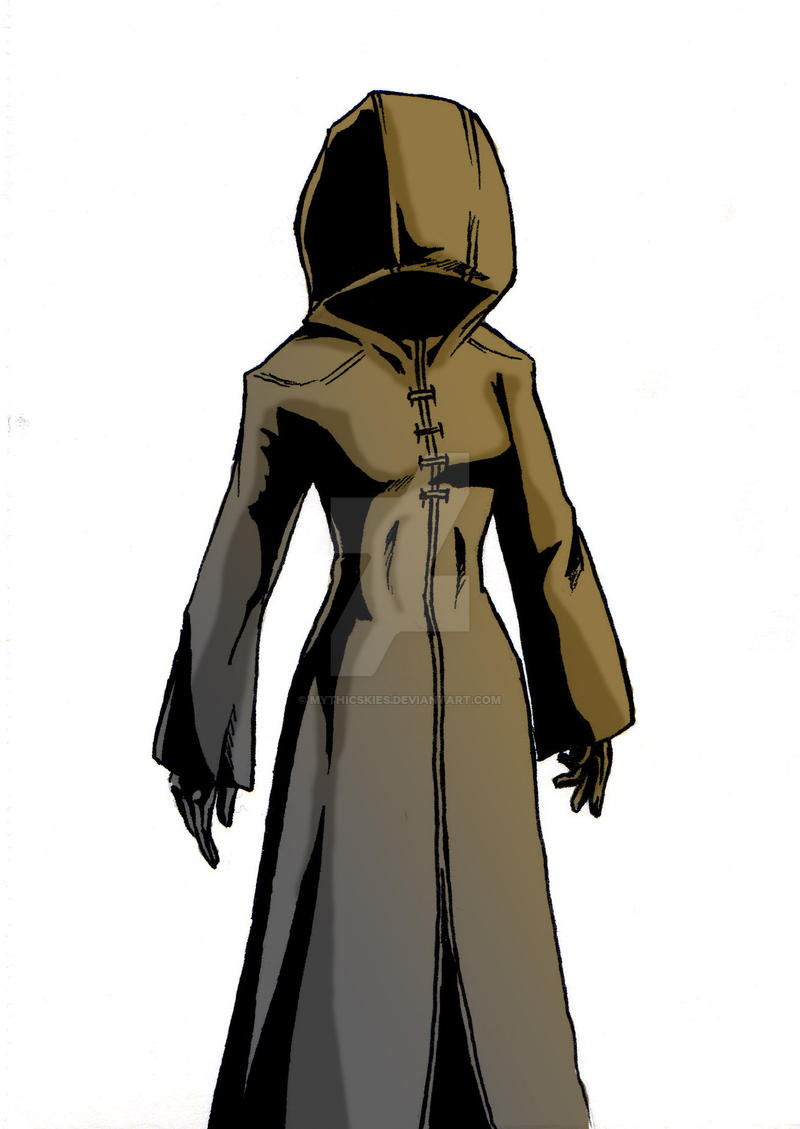 Hooded figure. XP