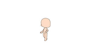 Cute Gacha Life Base Body - Tsukikage Wallpaper