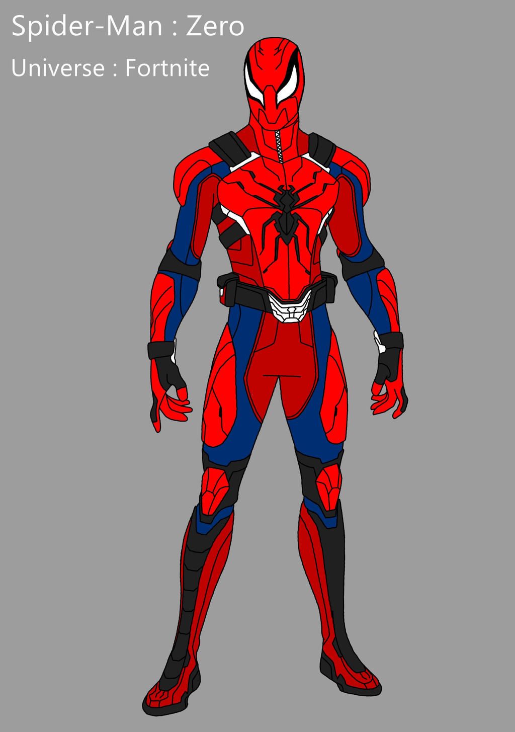 SpiderMan Zero Fortnite by dragonkid17 on DeviantArt