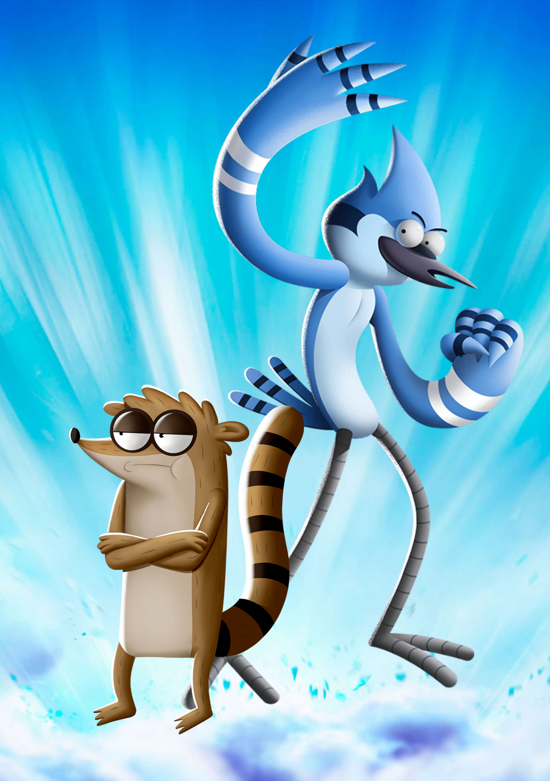 Mordecai and Rigby - MultiVersus Team by dragonkid17 on DeviantArt