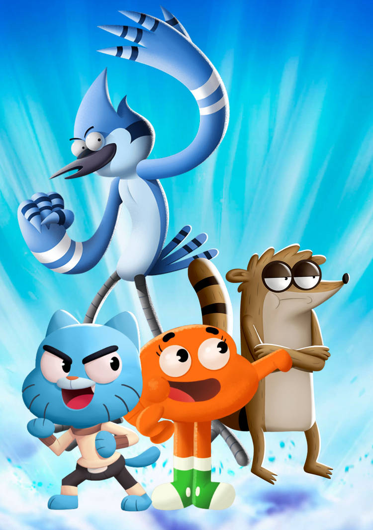 Gumball/Darwin and Mordecai/Rigby - MultiVersus by dragonkid17 on ...