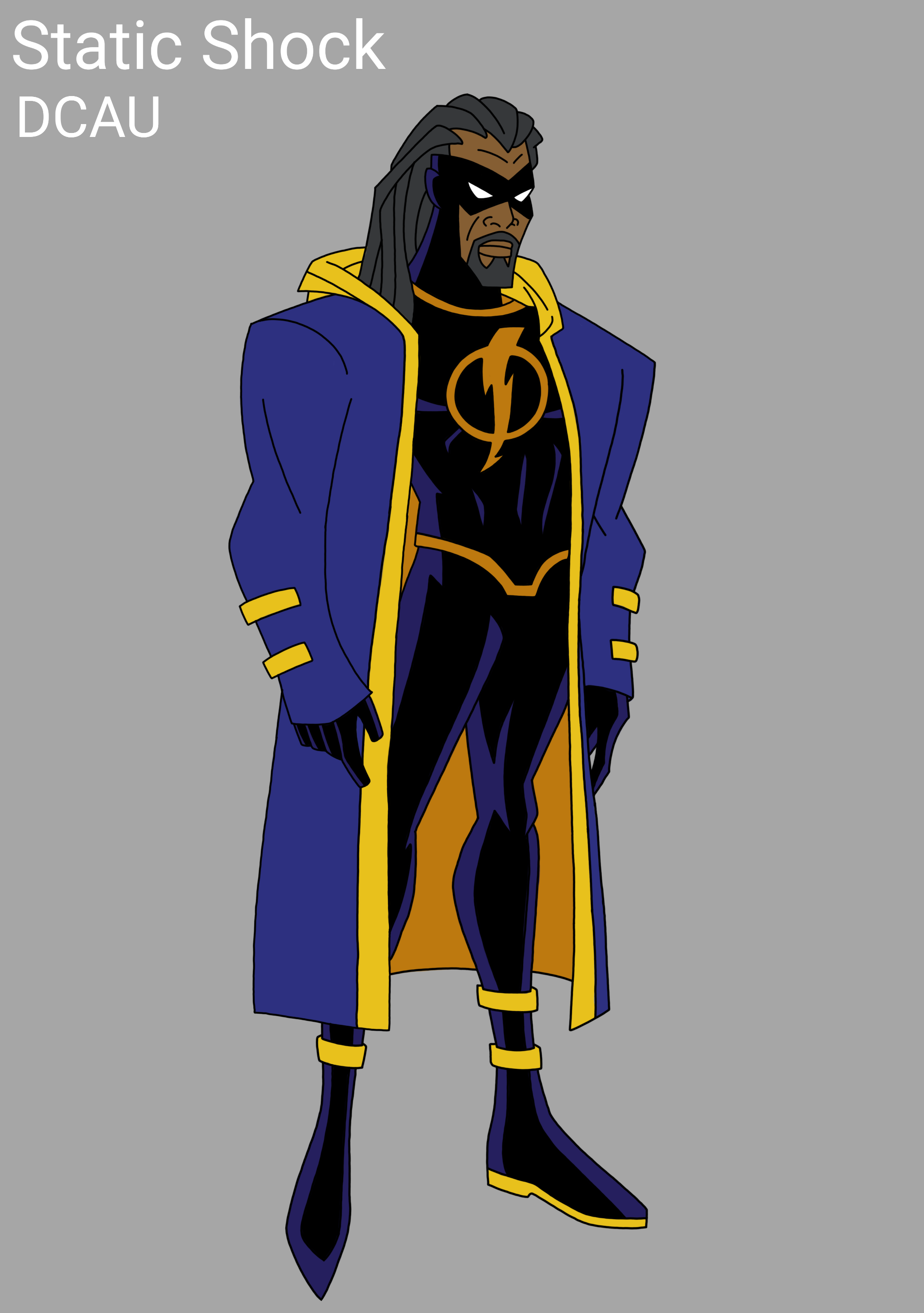 Static Deviantart Static Shock - DCAU (Beyond) by dragonkid17 on DeviantArt