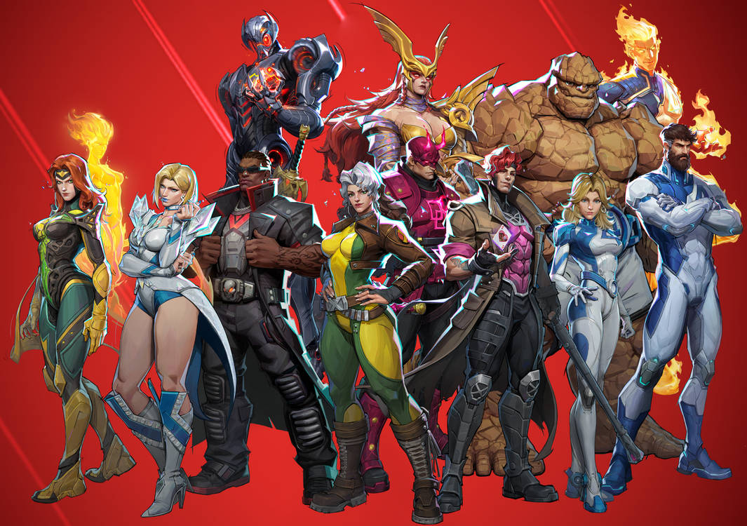 Marvel Rivals Characters Abc All Year 1 Characters - Marvel Rivals by dragonkid17 on DeviantArt