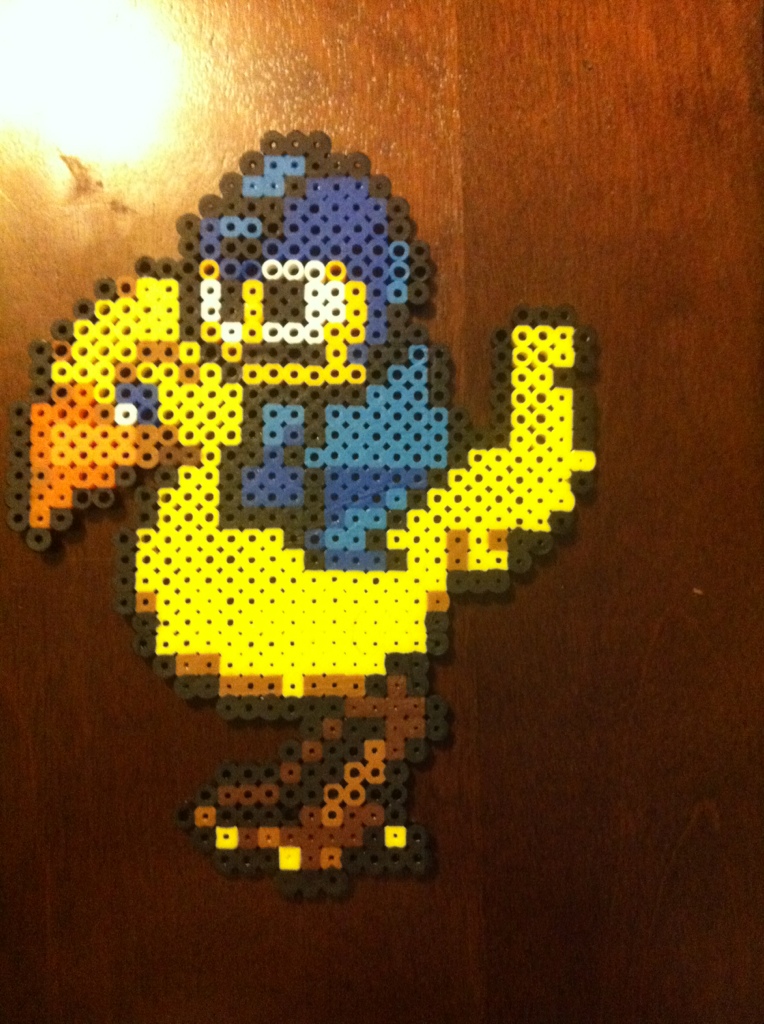 Megaman Riding a Chocobo