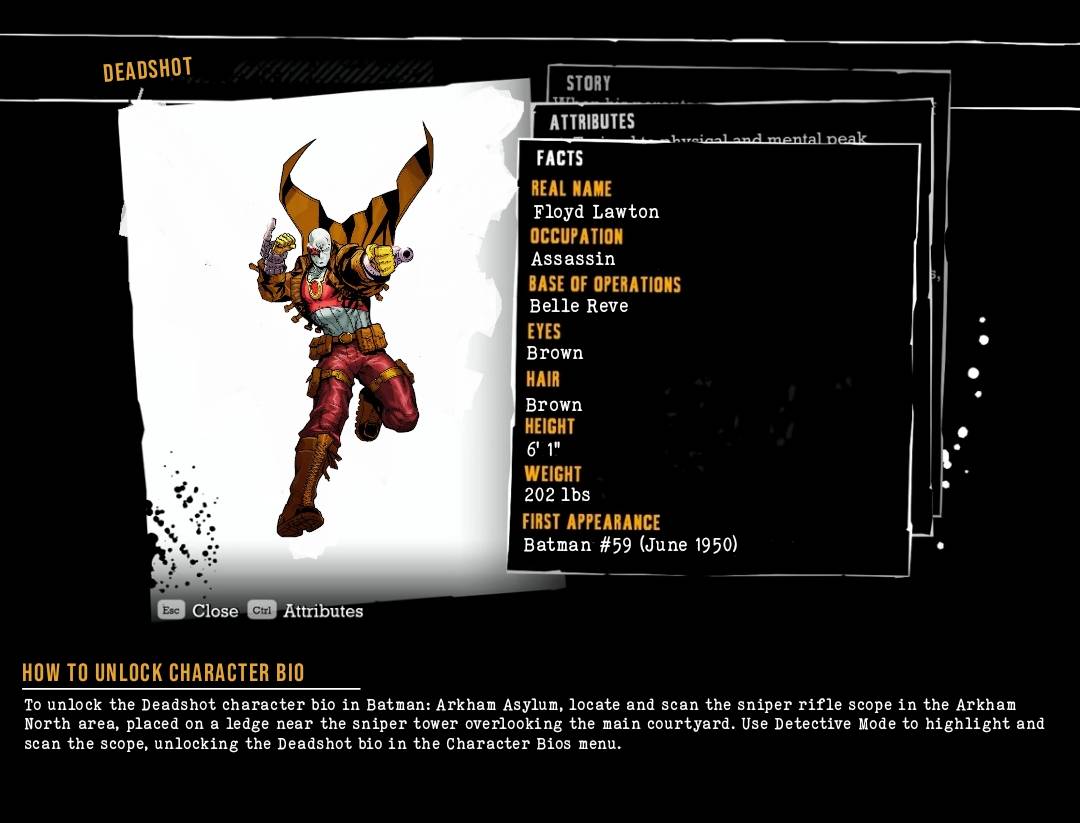 Bio Deviantart Character Bio #5) Deadshot by WinslowProductions on DeviantArt