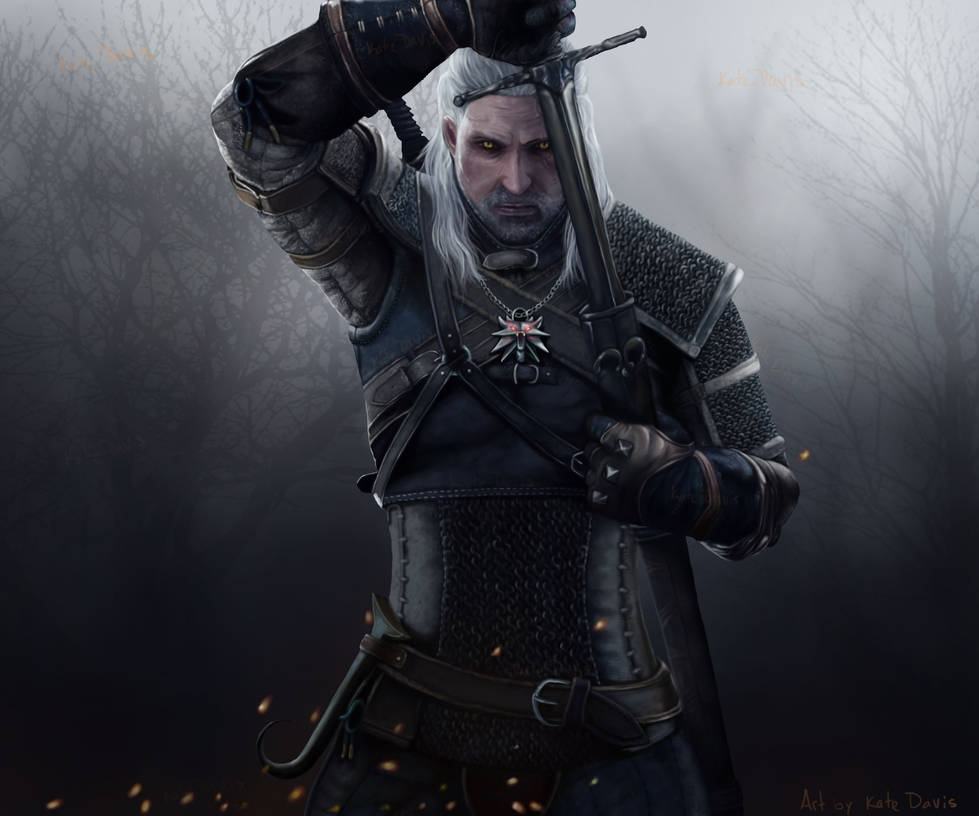 Geralt of Rivia by MinervasMuse on DeviantArt