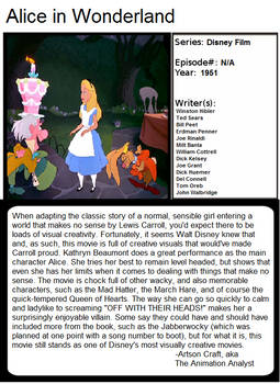 1001 Animations: Alice in Wonderland