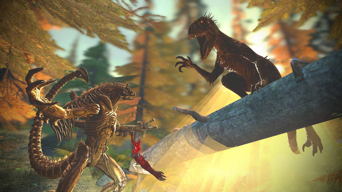 Predalien vs Scorpios Rex by Strombo1inator on DeviantArt