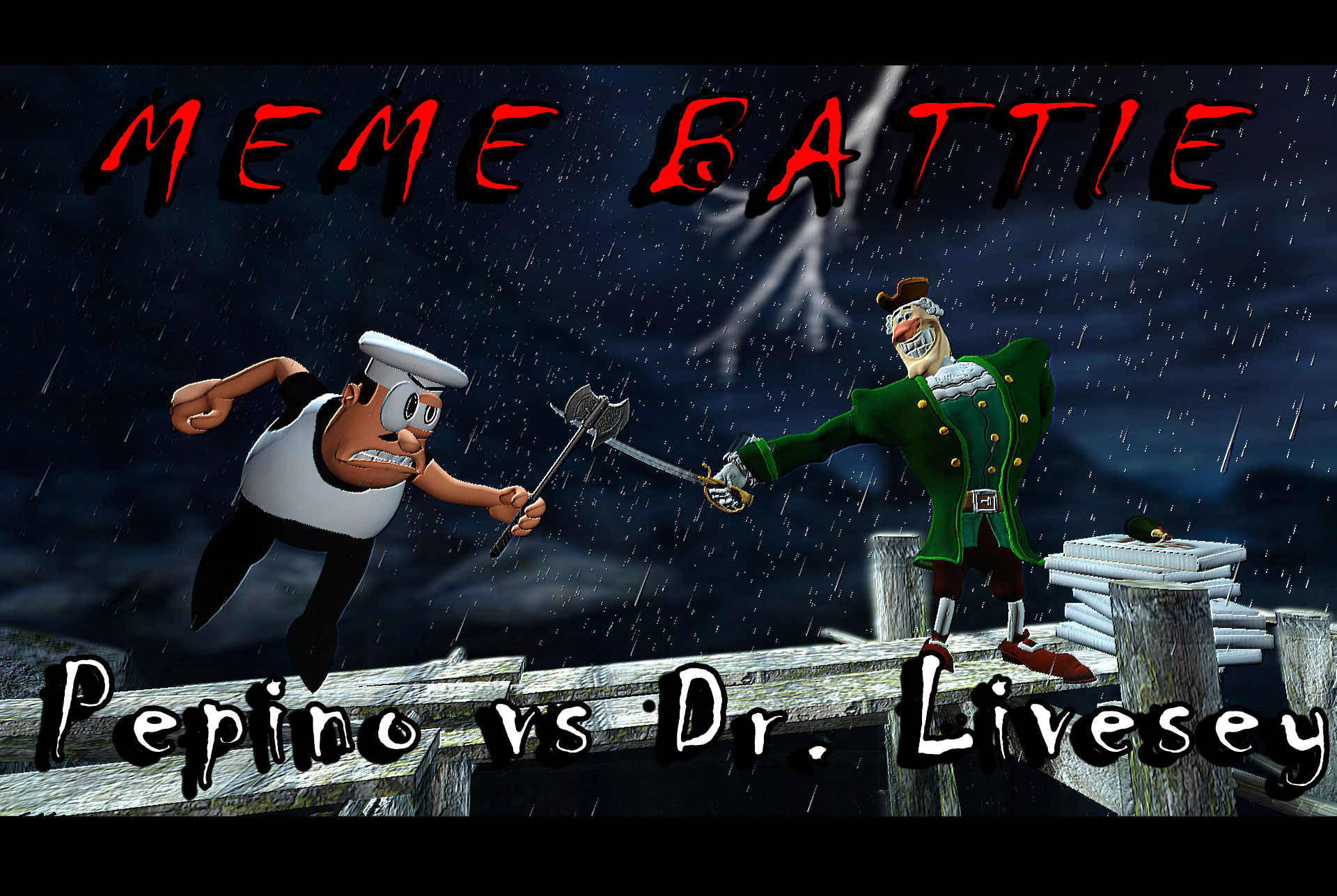 MEME BATTLE: Pepino vs Dr. Livesey by Strombo1inator on DeviantArt