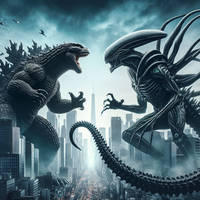 Godzilla vs Titanus Xenomorph