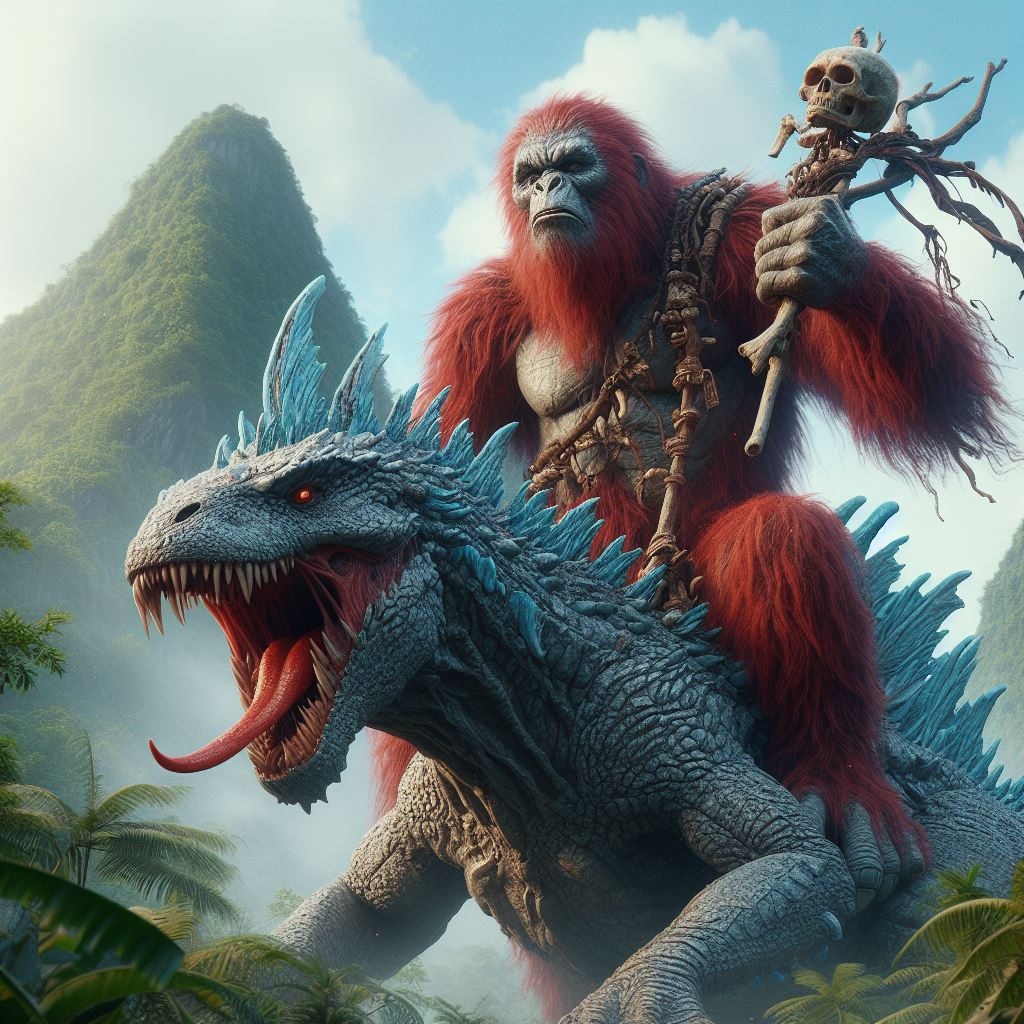 Skar King and Shimo #GodzillaxKongthennewempire by Strombo1inator on ...