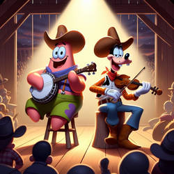 Patrick and Goofy: Clueless Jamboree 