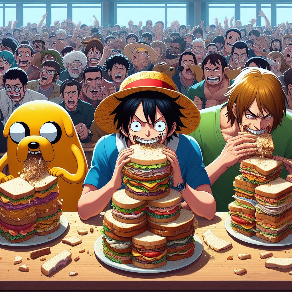 The Sandwich Chow Down Showdown By Strombo1inator On Deviantart The Sandwich Chow Down Showdown By Strombo1inator On Deviantart