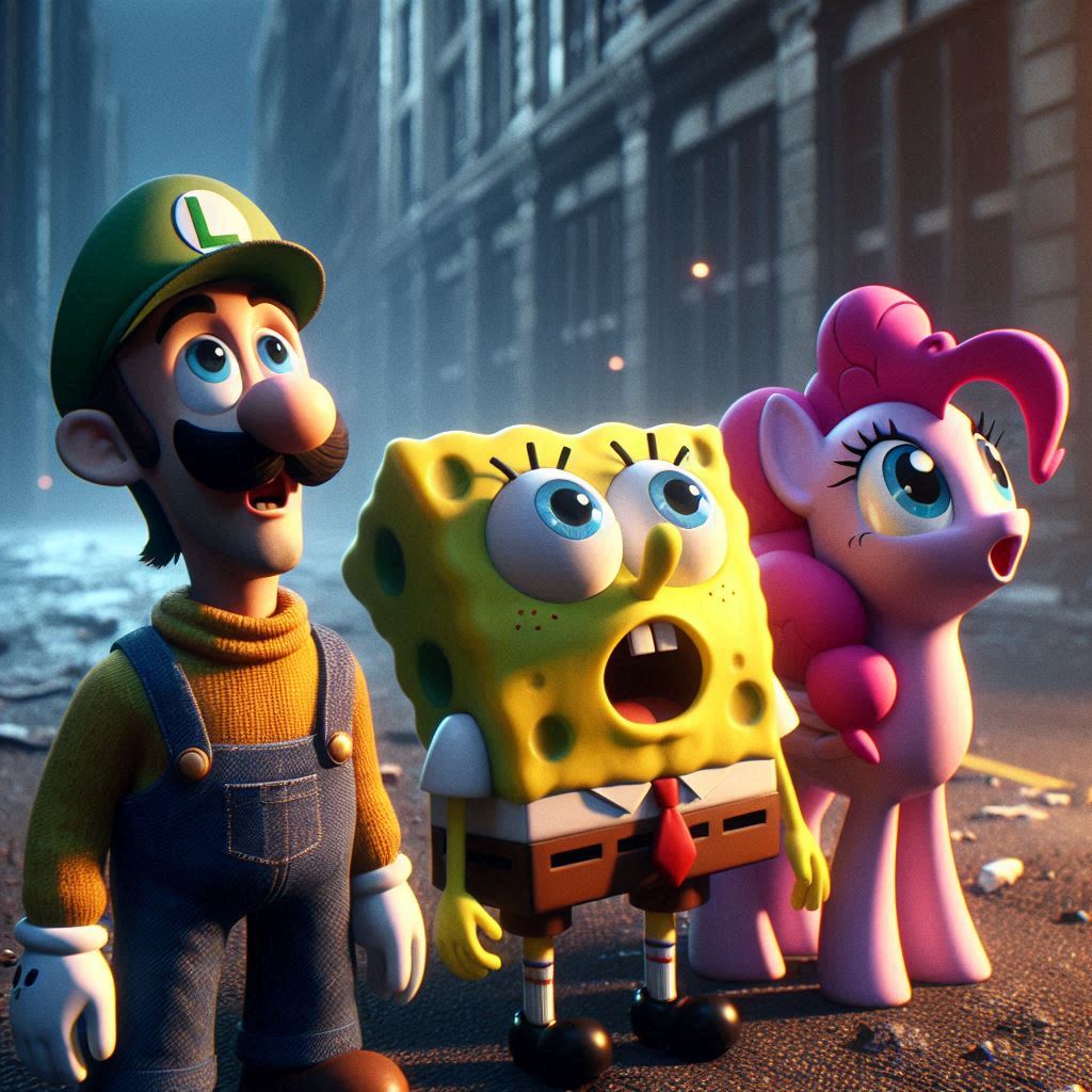 Amazed free React Img Spongebob Luigi Pinkie By Strombo1inator On Amazed free react img spongebob luigi pinkie by strombo1inator on