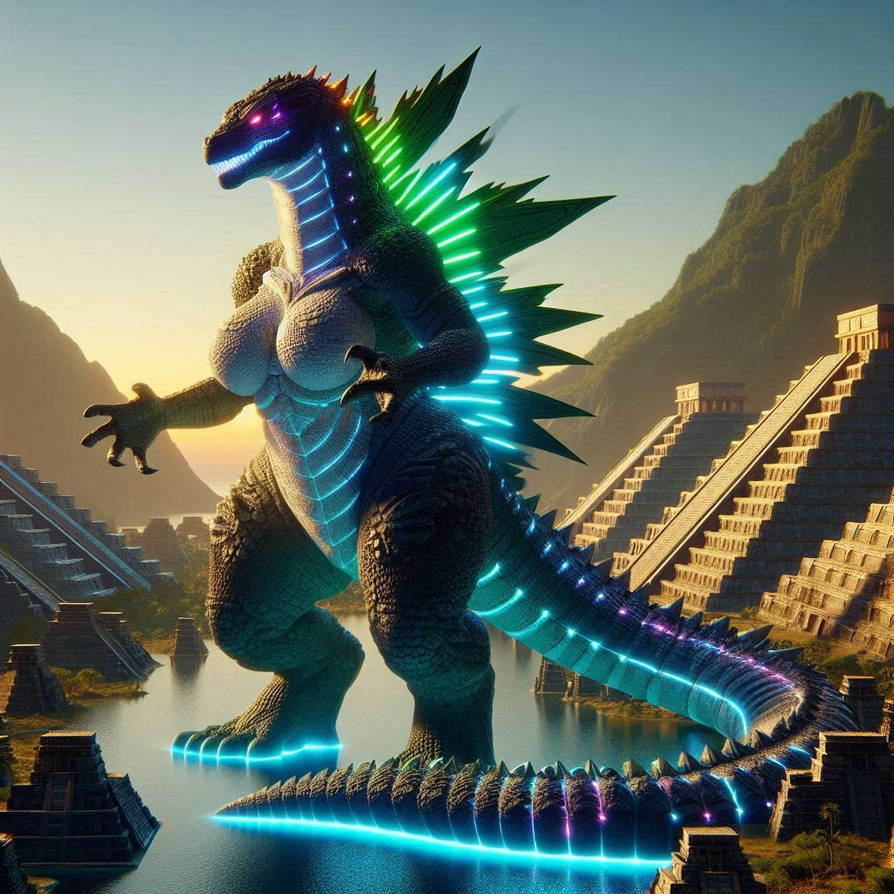 Fzilla Femzilla Azteca (Divine Miracle) by Strombo1inator on DeviantArt