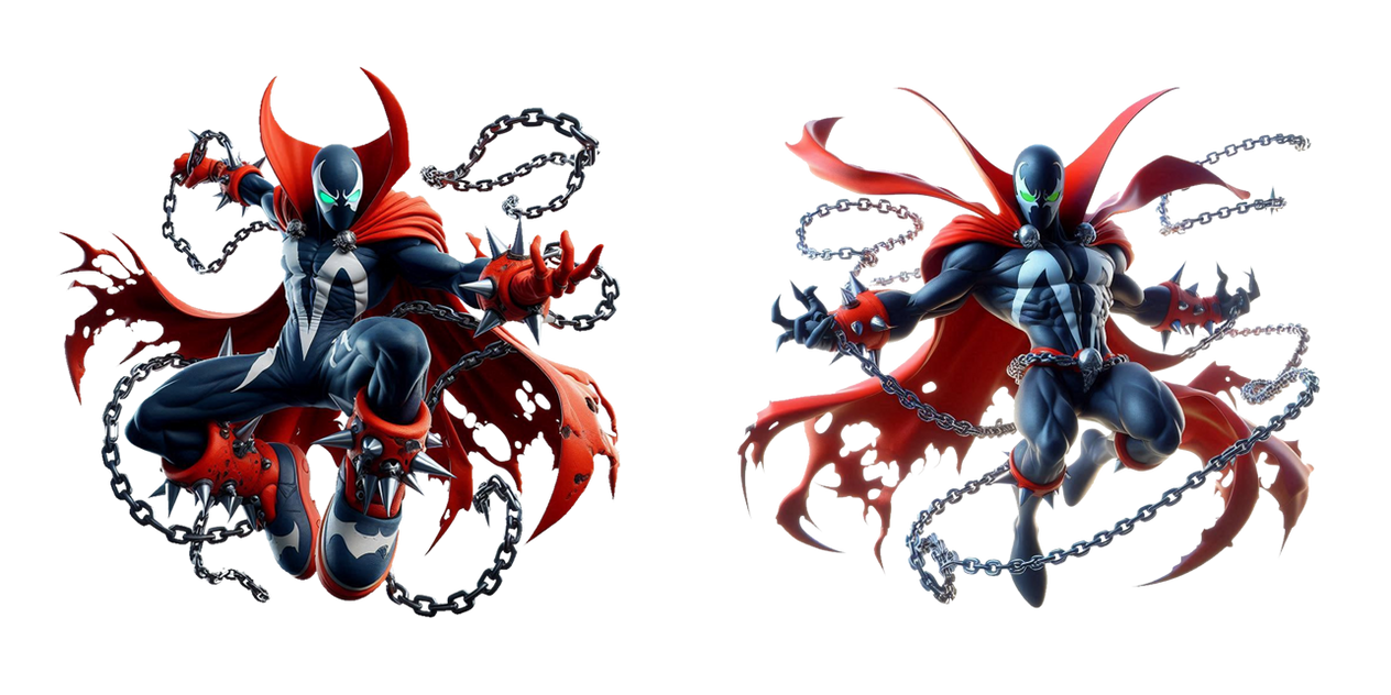 Spawn (Smash Bros. Render - 2 Variants) by Strombo1inator on DeviantArt