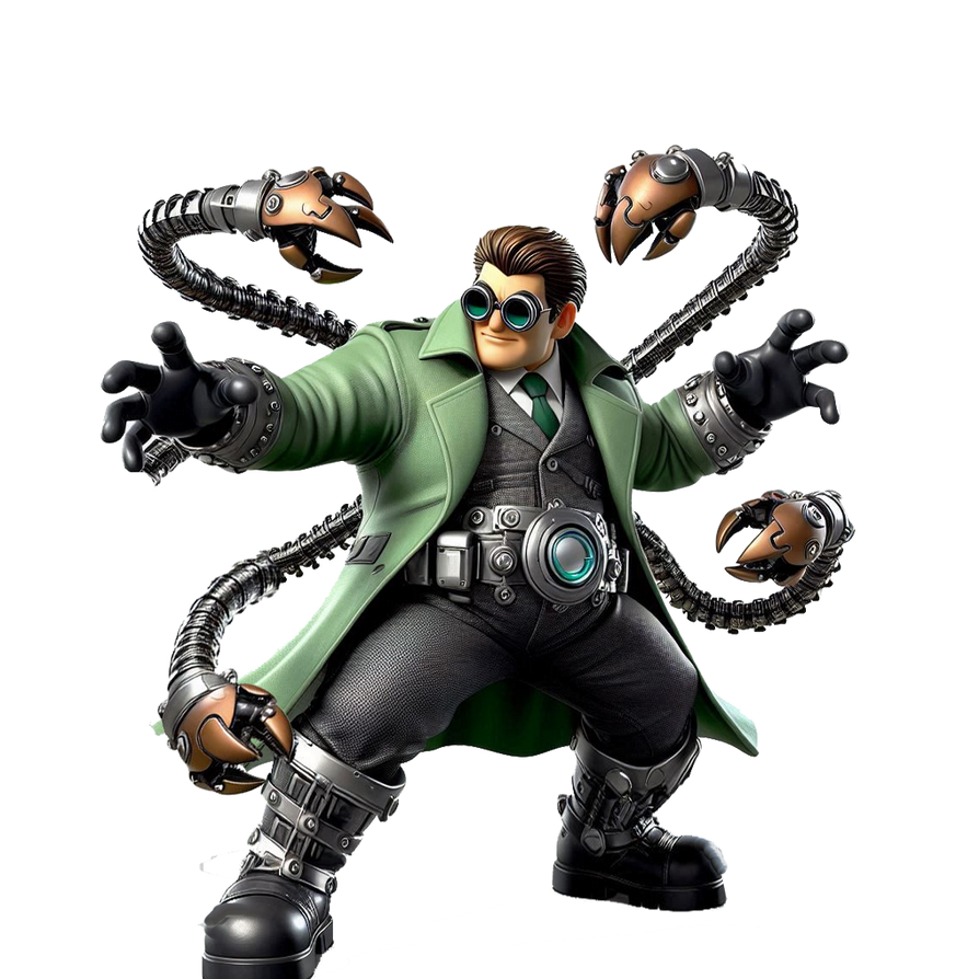 Dok O Rack Dock-Ock (Smash Bros. Render) by Strombo1inator on DeviantArt