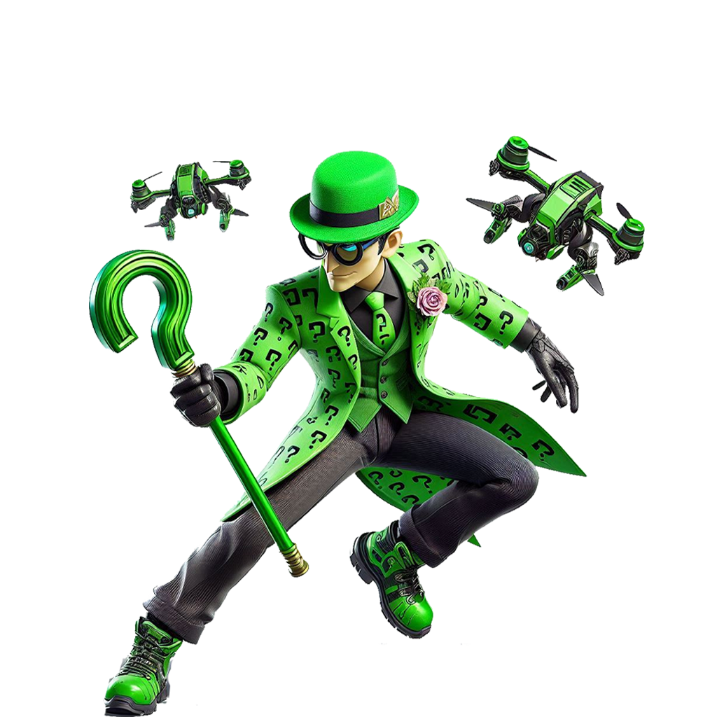 Shredded Riddler The Riddler (Smash Bros Render) by Strombo1inator on DeviantArt