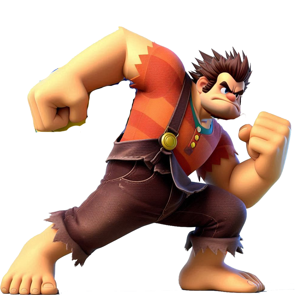 Scram Ralph Wreck-It Ralph (Smash Bros Render) by Strombo1inator on DeviantArt