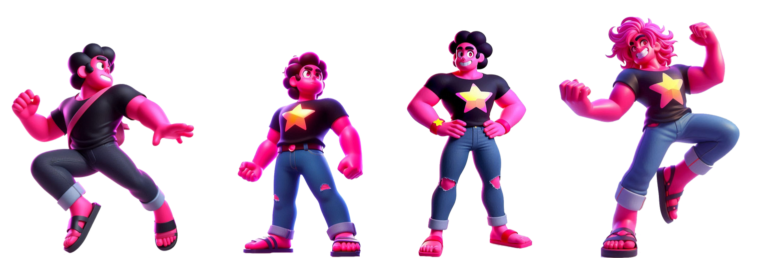 Pink Steven Render Pink Diamond Steven (Smash Bros Render Pack) by Strombo1inator on ...