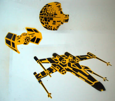 star wars stencil by tamas kanya