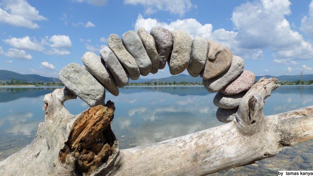 Stone arch in Hungary by Tamas Kanya