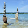 Stone balance in Hungary by Tamas Kanya