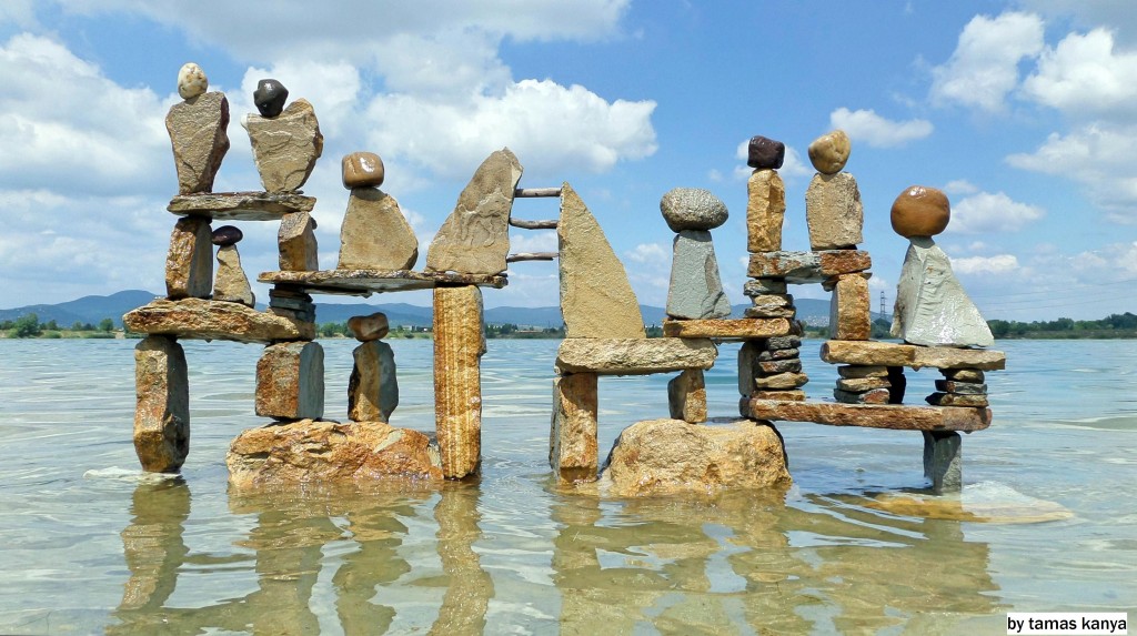 Stone balance composition in Hungary by tamaskanya