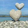 Stone heart in Hungary by tamas kanya