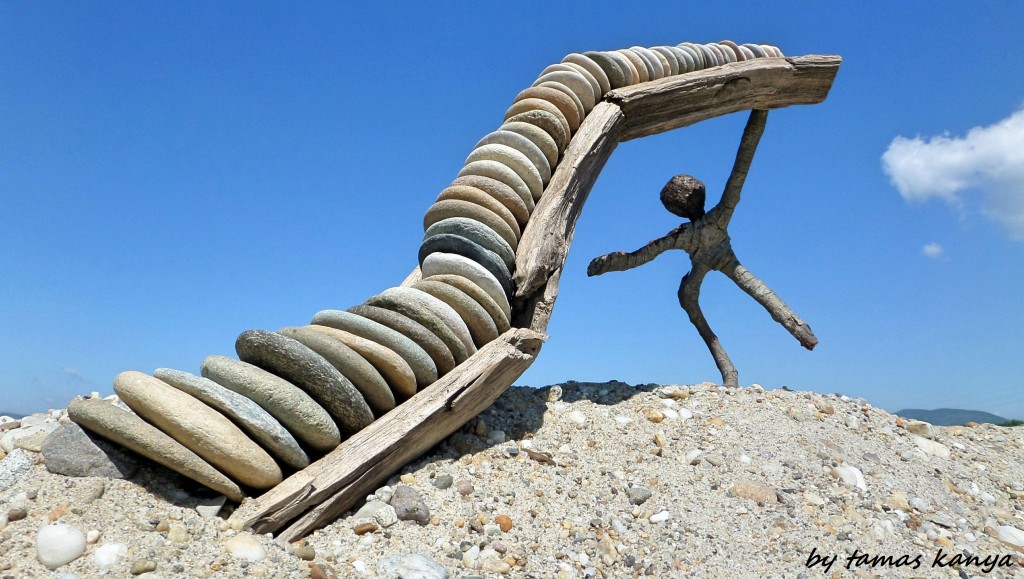 Land art in Hungary by tamas kanya